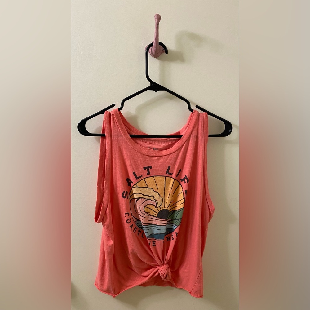 Salt Life Women's Sunset Coral Tank Top